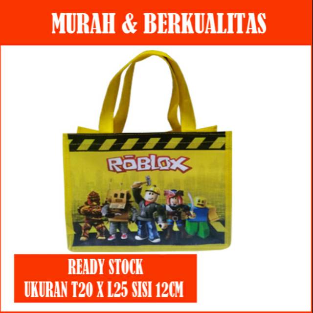 Tas ultah ROBLOX ANAK/tas souvrnir ulang tahun ROBLOX