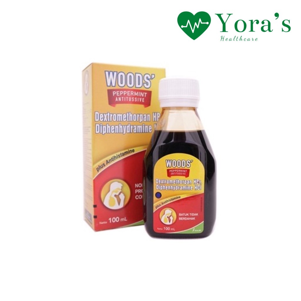 Woods’ Peppermint Antitussive - Obat Batuk Tidak Berdahak 100ml