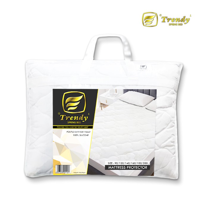 Trendy Matras Protector 100% Silicone 160x200x30 (Pelindung Kasur)