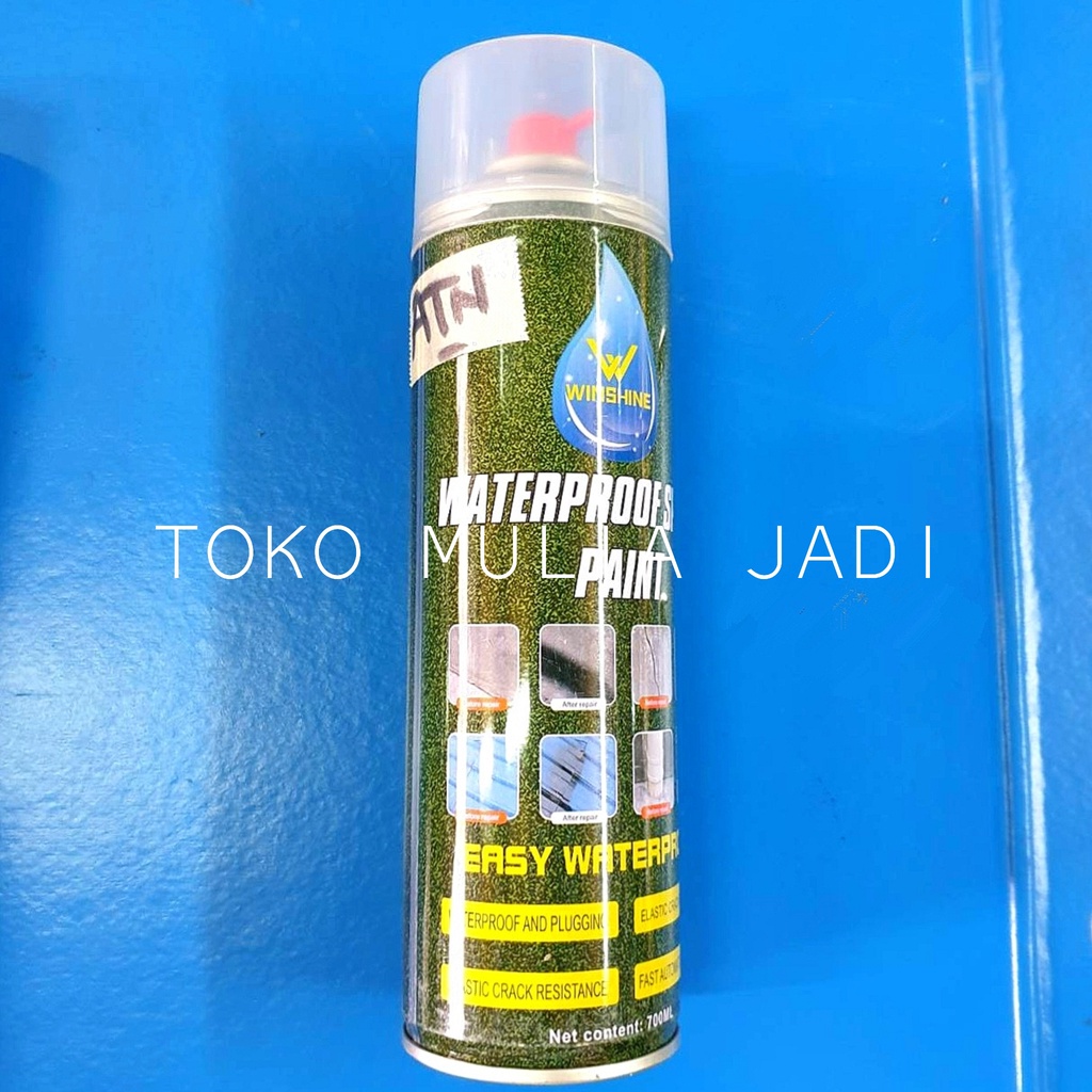Spray pelapis anti bocor / cat semprot lem atap seng keramik serbaguna