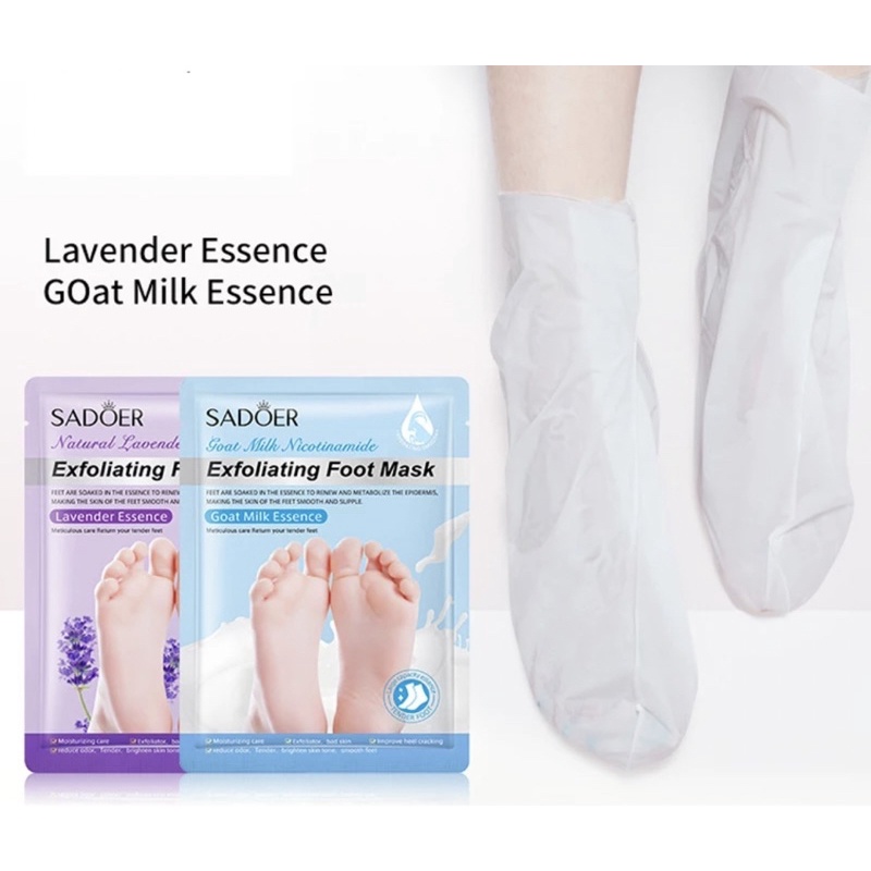 SADOER EXFLOLIATING FOOT MASK