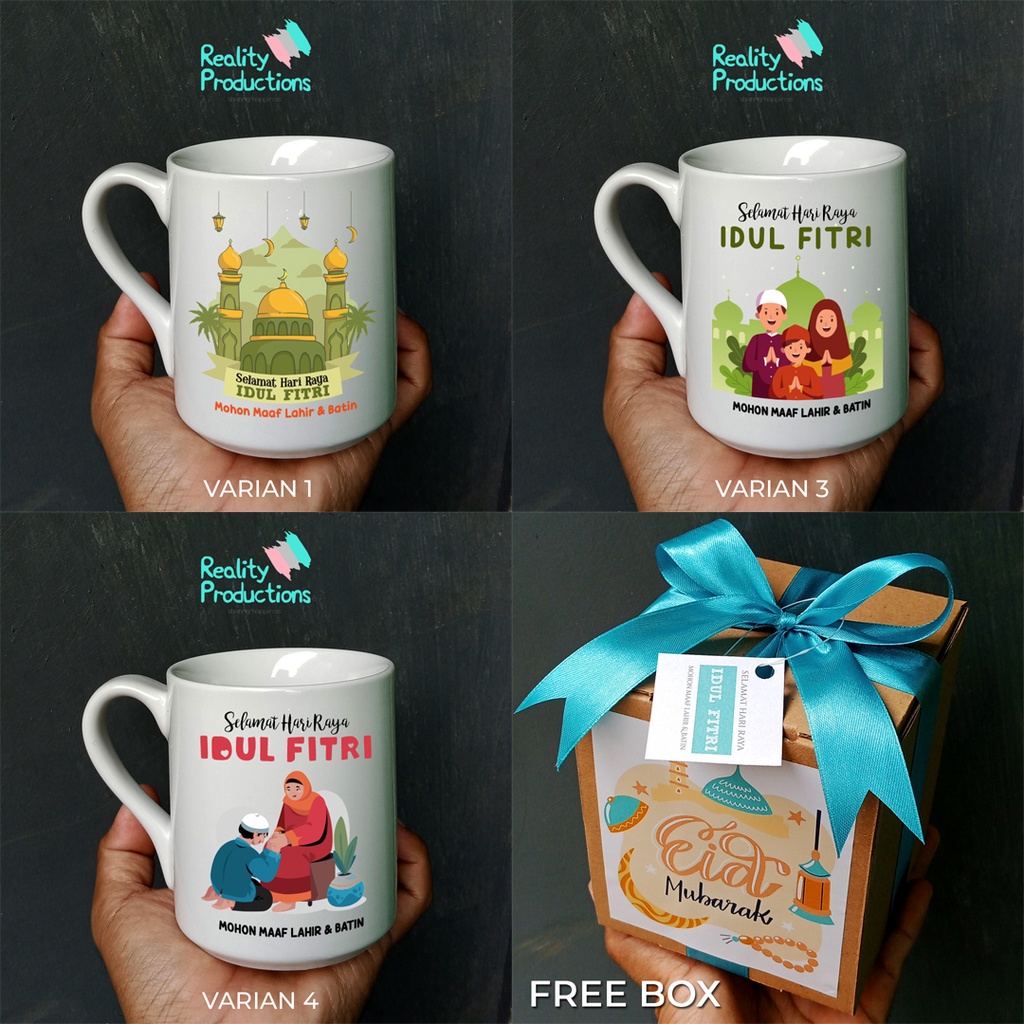 Hampers Lebaran Mug Souvenir Idul Fitri