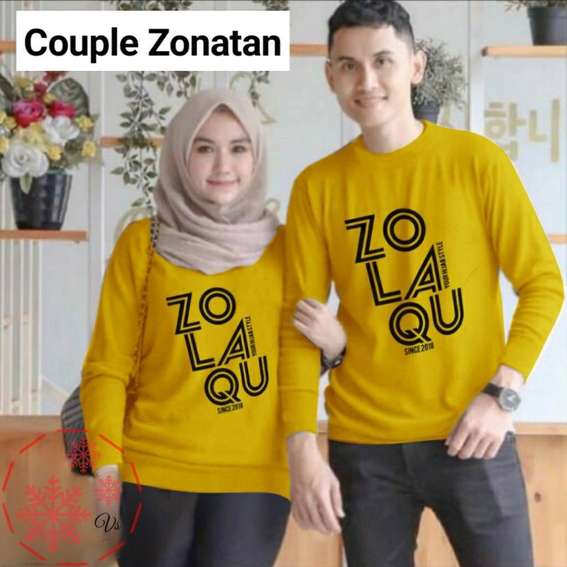 CP ZONATAN, COUPLE PASANGAN, BABYTERRY, GAMIS HIJAB MUSLIM, ATASAN SETELAN