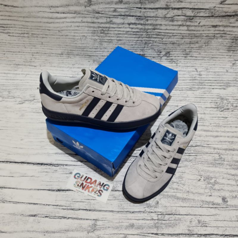 Adidas Broomfield Cream Navy // Broomfield Blue "BNIB 100%"