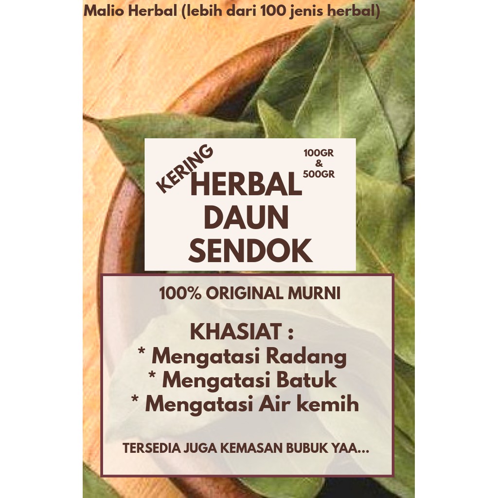 

Daun Sendok Kering 500gr / Mengatasi Asam Urat