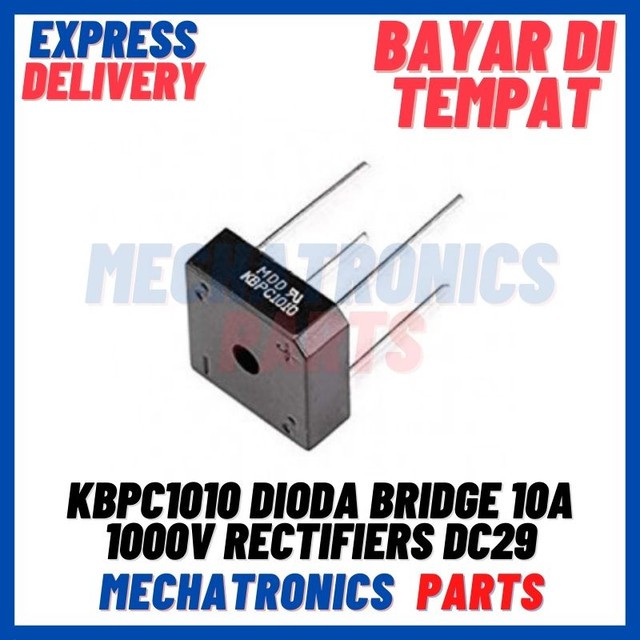 [SMC-9086] KBPC1010 KBPC 1010 DIODA BRIDGE 10A 1000V RECTIFIERS DC29