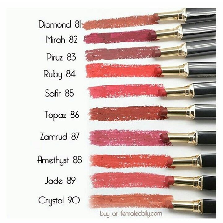 ❤ BELIA ❤ Purbasari Matte Lipstick ❤ 81-95 ❤ BPOM Original