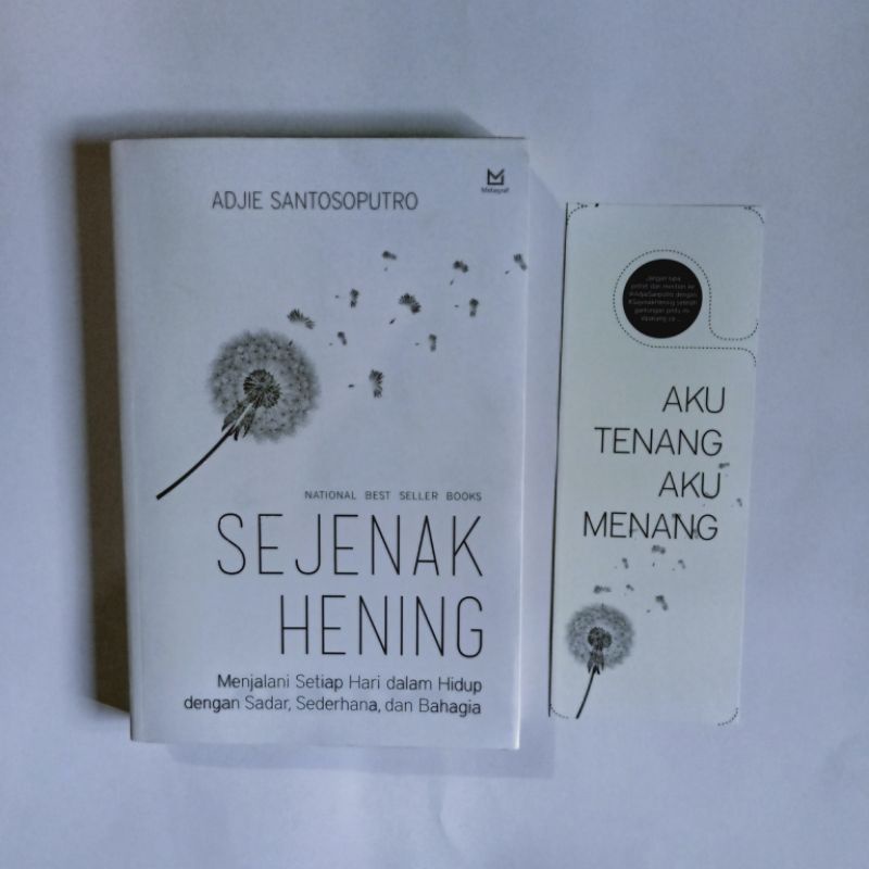 [PRELOVED] BUKU NOVEL SEJENAK HENING - ADJIE SANTOSOPUTRO