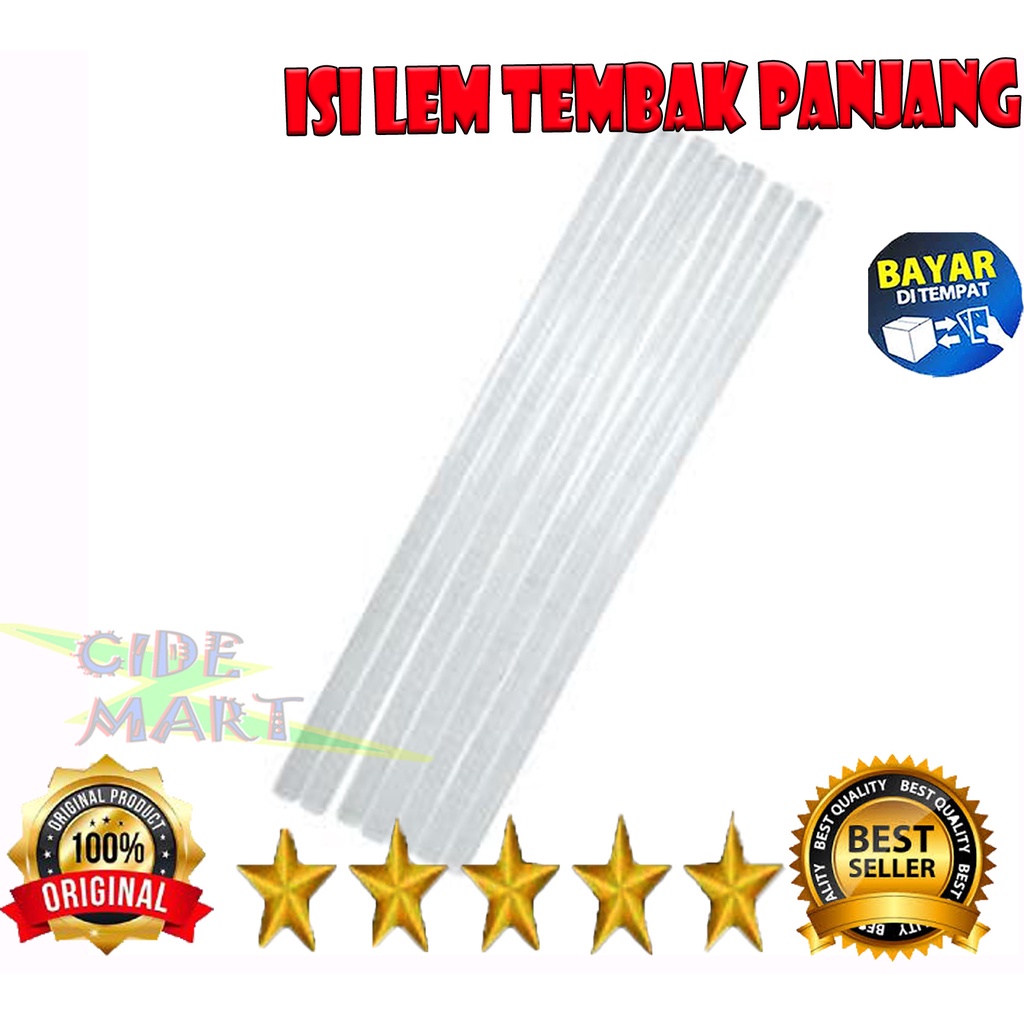 Isi Ulang Lem Tembak / Reffil Lem Tembak / Lem Bakar Kecil / Reffil Glue Gun Kecil 7mm