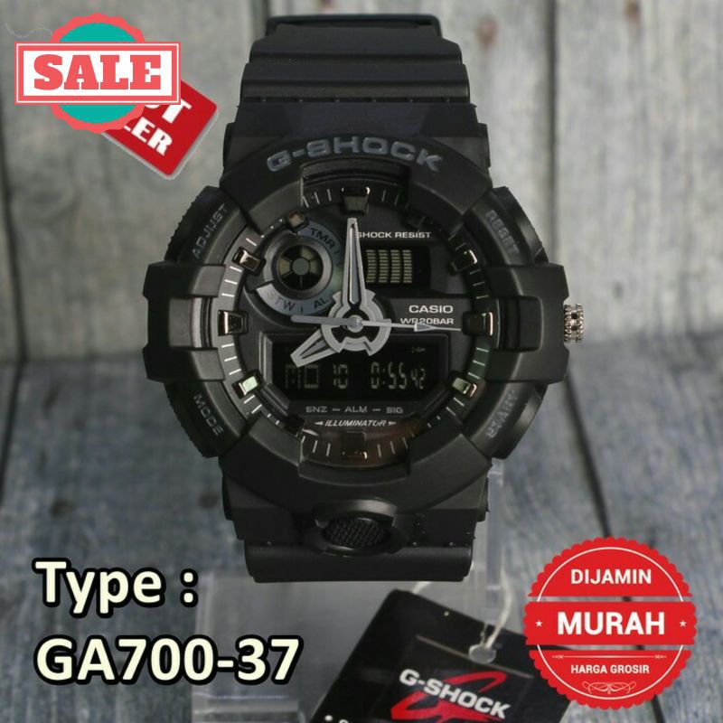 Murah JAM MURAH G SHOCK GA 700 BLACK
