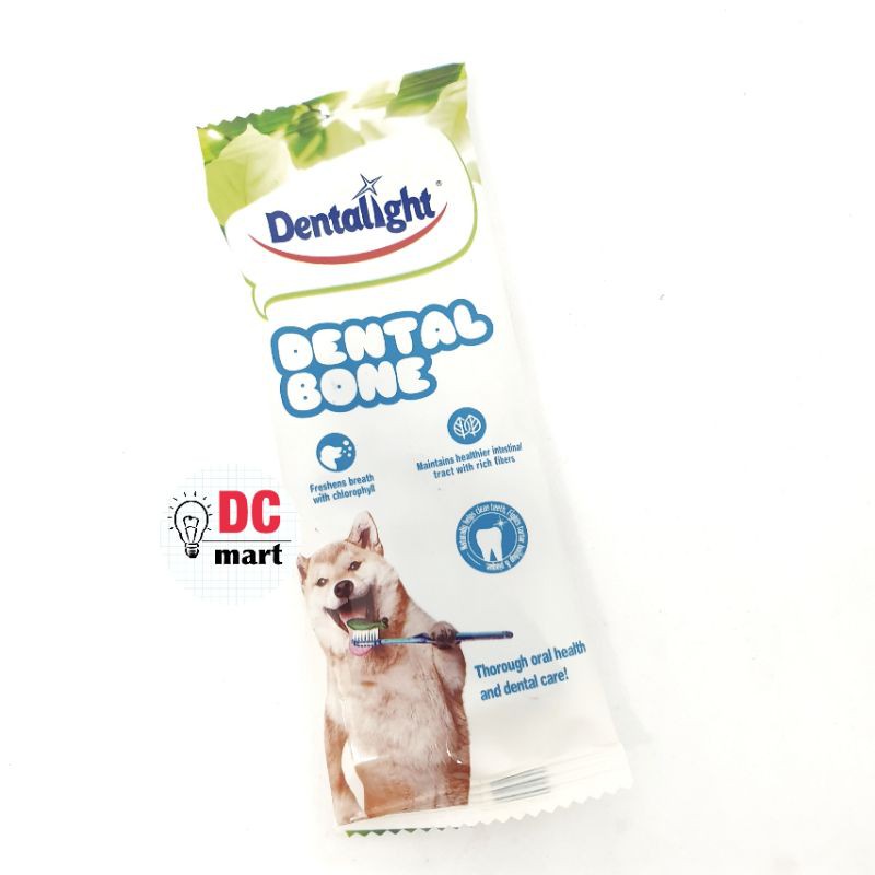 Dentalight Dental Bone SMALL 16Gr (1pc) / Snack Hewan / Dog Treat