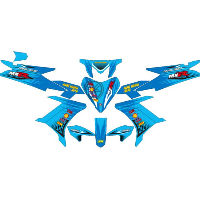 Decal Jupiter MX lama