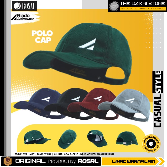 TOPI POLO CAP RIADO Casual Casual by Pria ROSAL Original