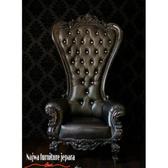 kursi minimalis elegan mewah jati