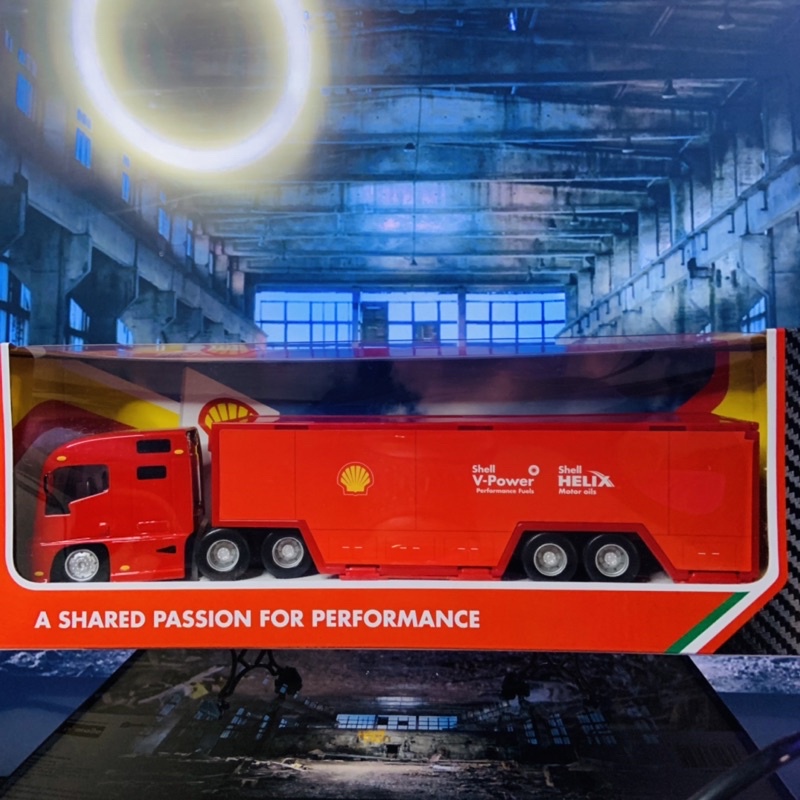 burago truck shell helix 1/43