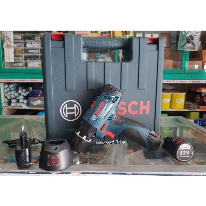 GSB 120 - LI CORDLESS DRILL BOR BATERAI 12V BISA BETON BOSCH GSB120-LI