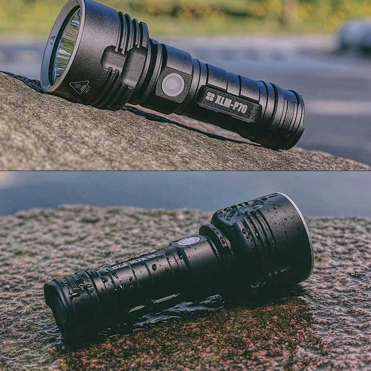 RVOSTR SHENYU Senter LED USB Rechargeable P70 XHP50 50W 1000 Lumens - XLMP70 | JMB.15Jl22ᴺ