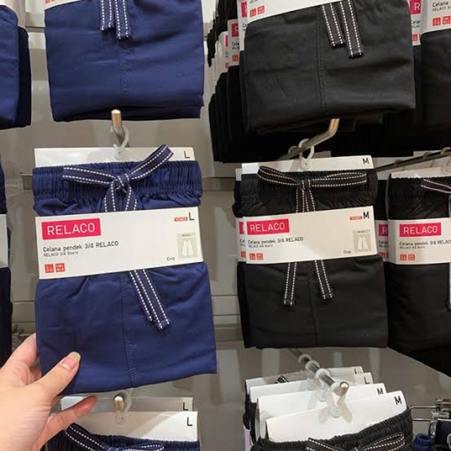 Uniglo Relaco Pants 3/4 - Celana Kulot Wanita-2