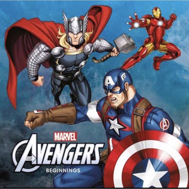 Marbel Avengers the Beginning Story Book Import