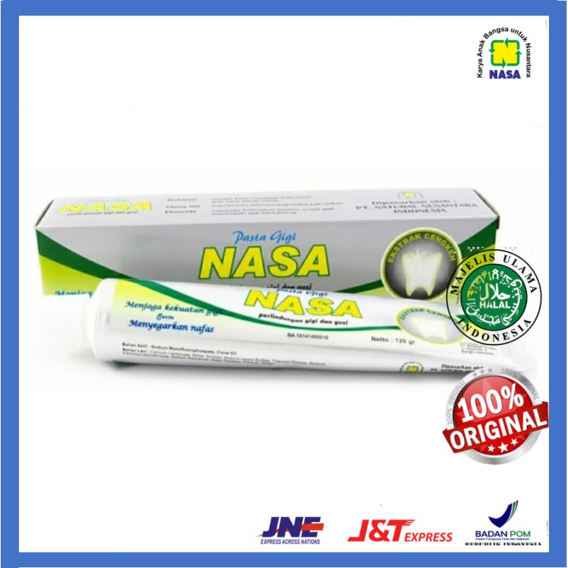 Pasta Gigi | pasta gigi NASA | Odol NASA | Original 100% |  PGN Pasta Gigi Nasa