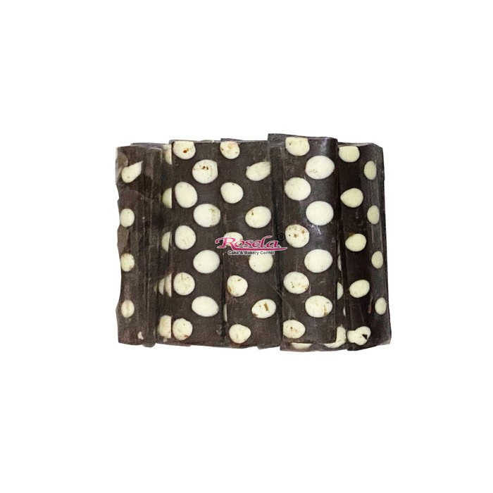 Elmer Decoration Choco Stick Dark Polkadot / Dot Dark Chocolate Stick
