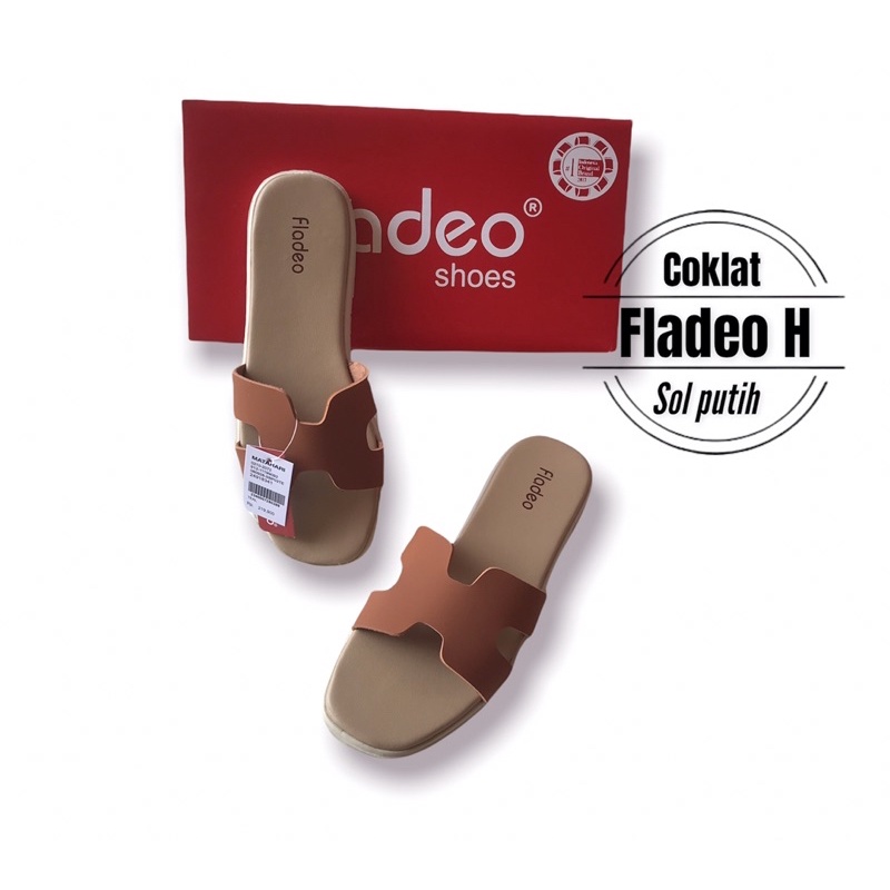 sandal fladeo / sandal slop / sandal H / sandal santai / sandal cantik/ sandal teplek/ sandal wanita-1