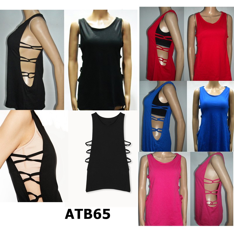 Tanktop Yoga Baju Senam Baju Zumba Aerobik Gym kode ATB65