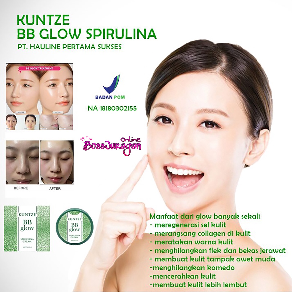 (BOSS) KUNTZE BB glow Spirulina cream