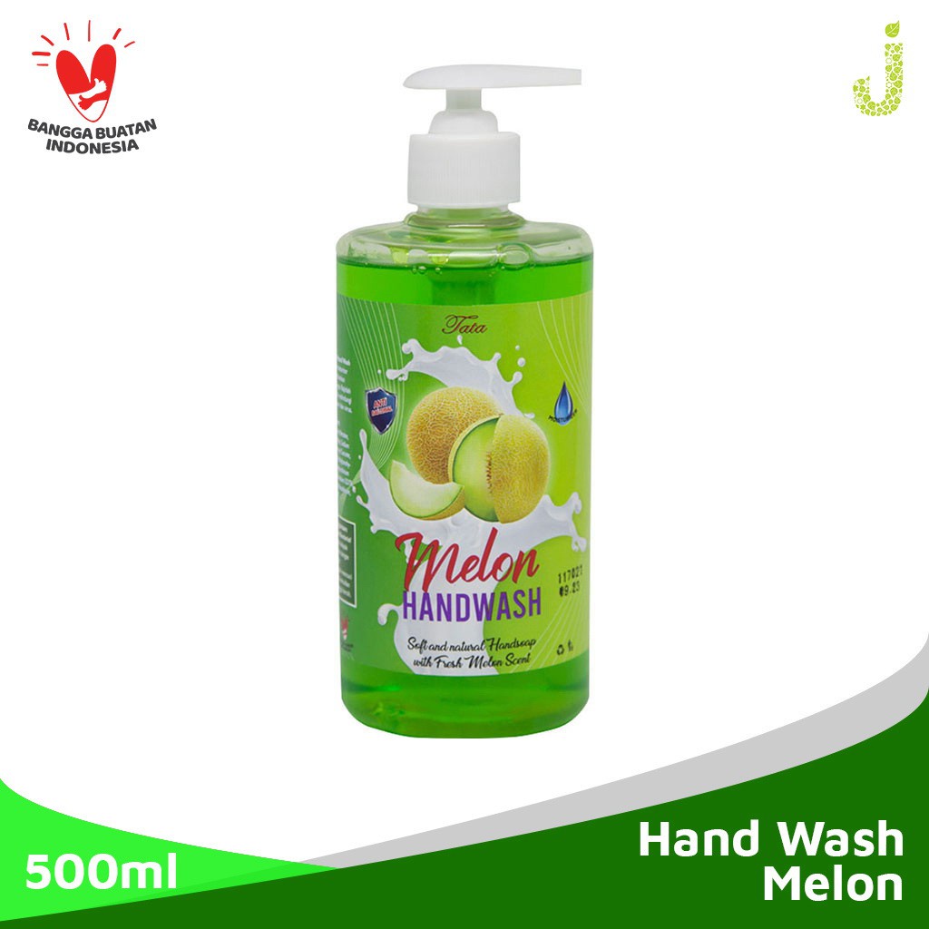 MINIGO Tata Hand Wash Antibacterial Melon 500ml (THWL)