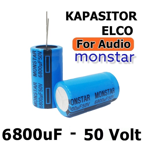 Kapasitor Elco 6800uf 50V High Quality Elko 6800 Mikro 50 Volt 50v 6800uf 50v 6800uf/50v Capacitor