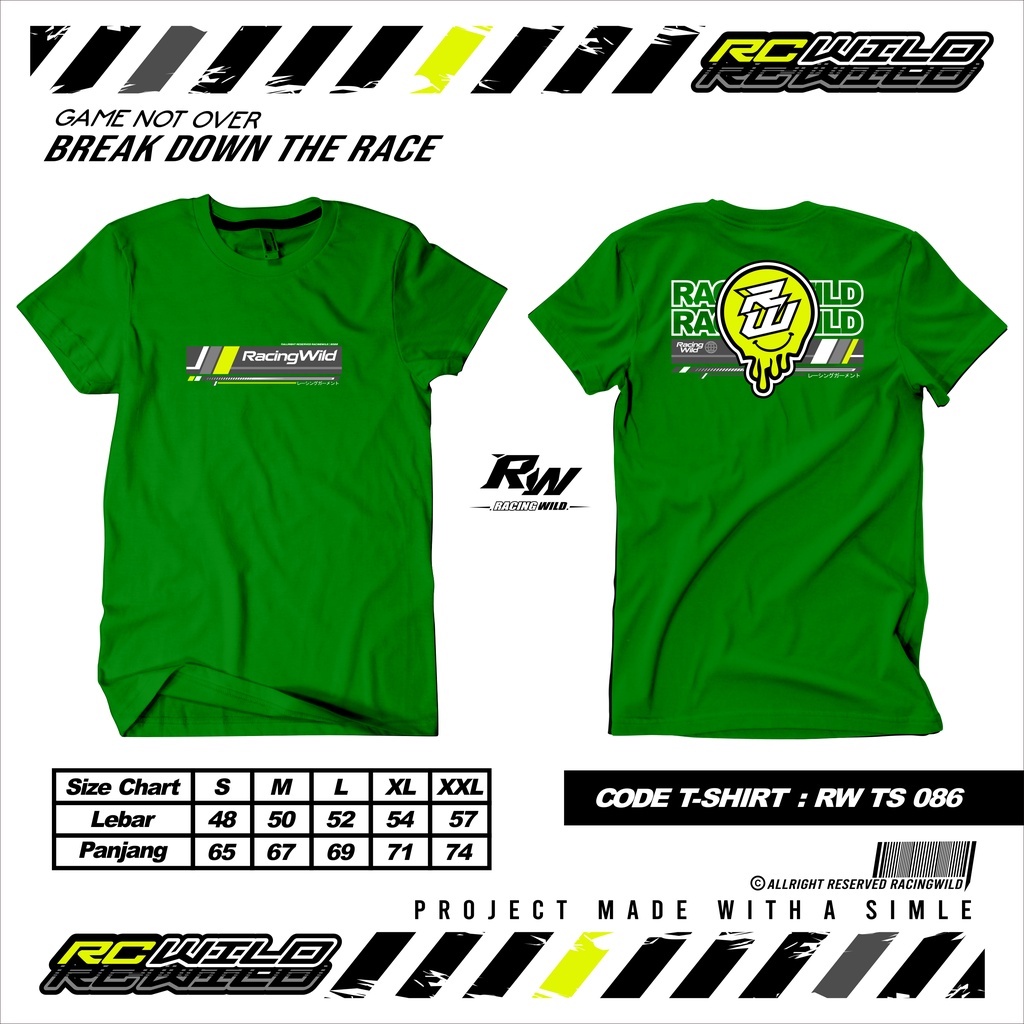 RacingWild T-Shirt Kode TS 086