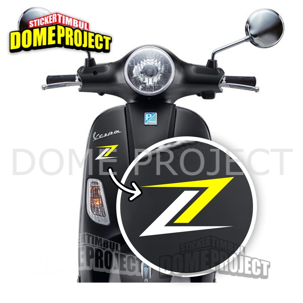 ZELIONI CUTTING STIKER SATUAN STIKER BODY MOTOR AKSESORIS SEPEDA MOTOR