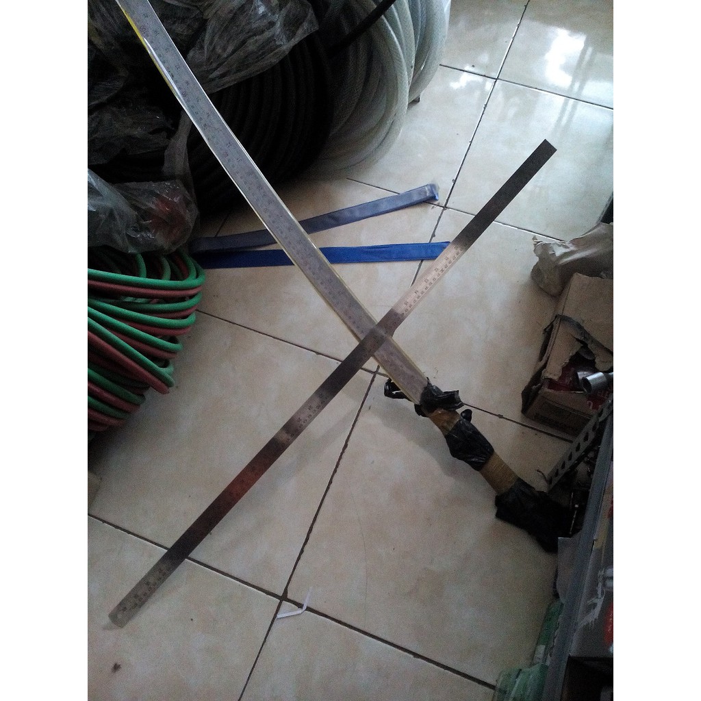 

Penggaris Stainless Panjang 1M