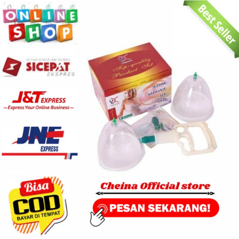 Vakum pembesar payudara wanita