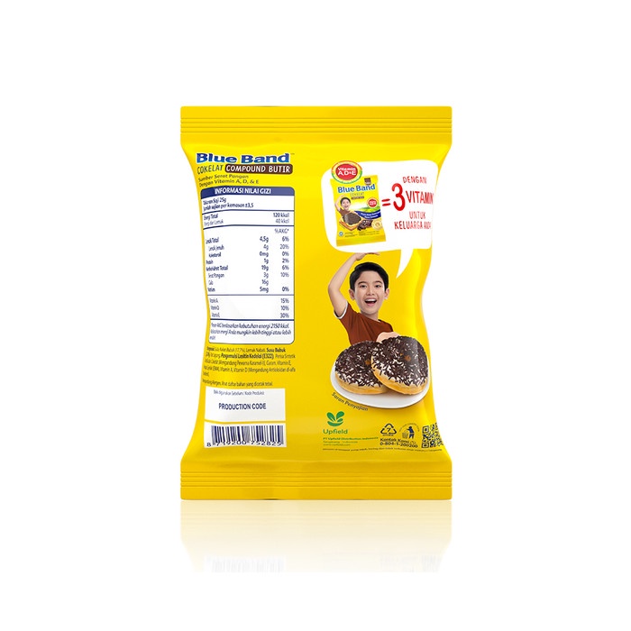 

butter-mentega- blue band chocolate sprinkles meses sachet 90gr isi 2 -mentega-butter.