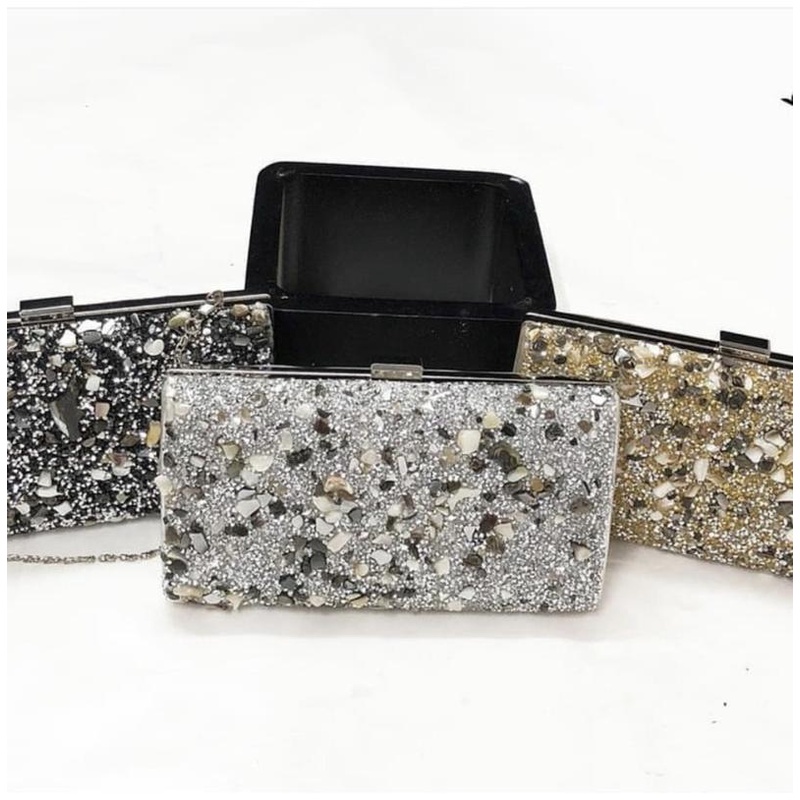 Clutch Wanita Simple Remaja  Party Bag Tas Pesta Cewek Tas Samping Tas Kondangan Murah Bridesmaid Cl