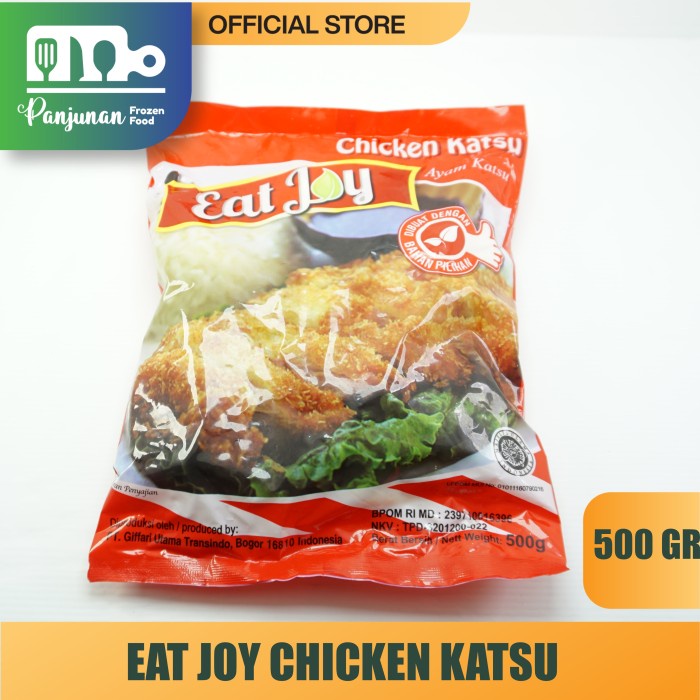 

Eat Joy Chicken Katsu 500 Gram Daging Dada Ayam Olahan Nugget - BARU