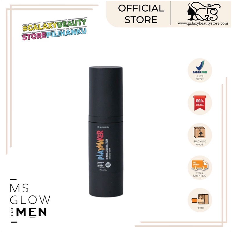 PLAYMAKER BEARD &amp; HAIR SERUM MS GLOW FOR MEM