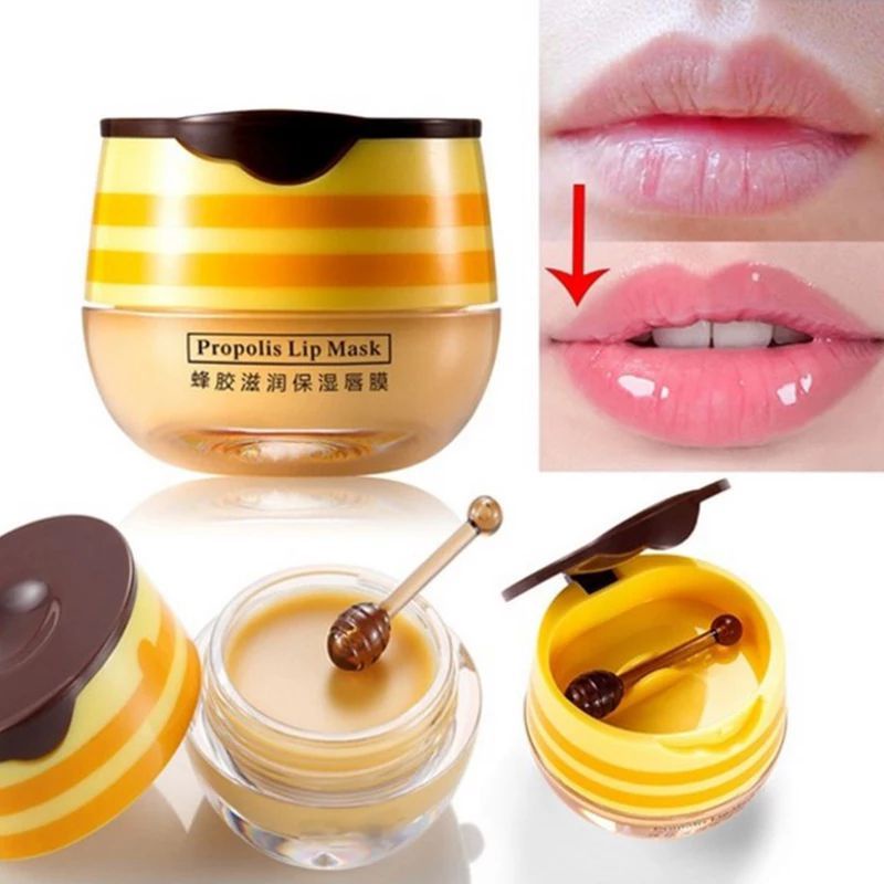 LIPS MASK PROPOLIS MADU/PELEMBAB BIBIR KERING