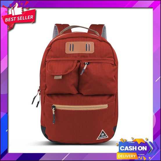 Ransel Backpack Pria Casual Sekolah Kerja 25 L Original Free Raincoat Include Slot Laptop Bloods Bac