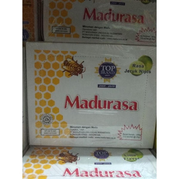 

MaduRasa Rasa Original Dan Jeruk Nipis Isi 12 Sachet