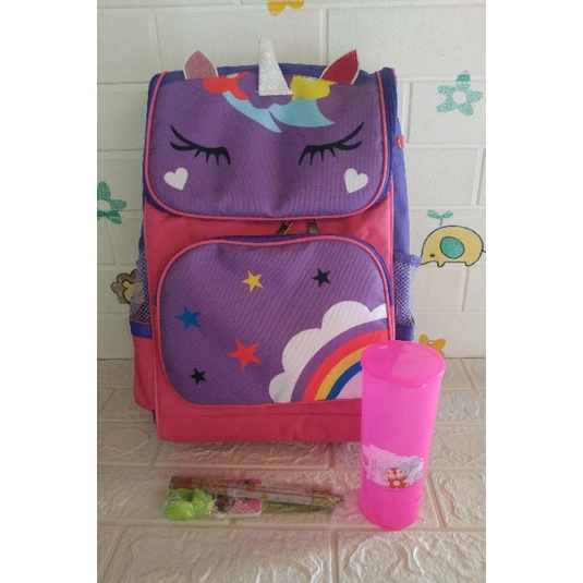 

Ransel anak set alat tulis & gelas