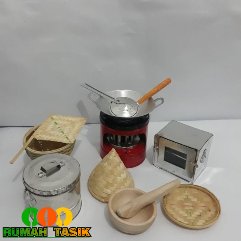 Kitchenset Mainan Masak Masakan Anak Tradisional RT001