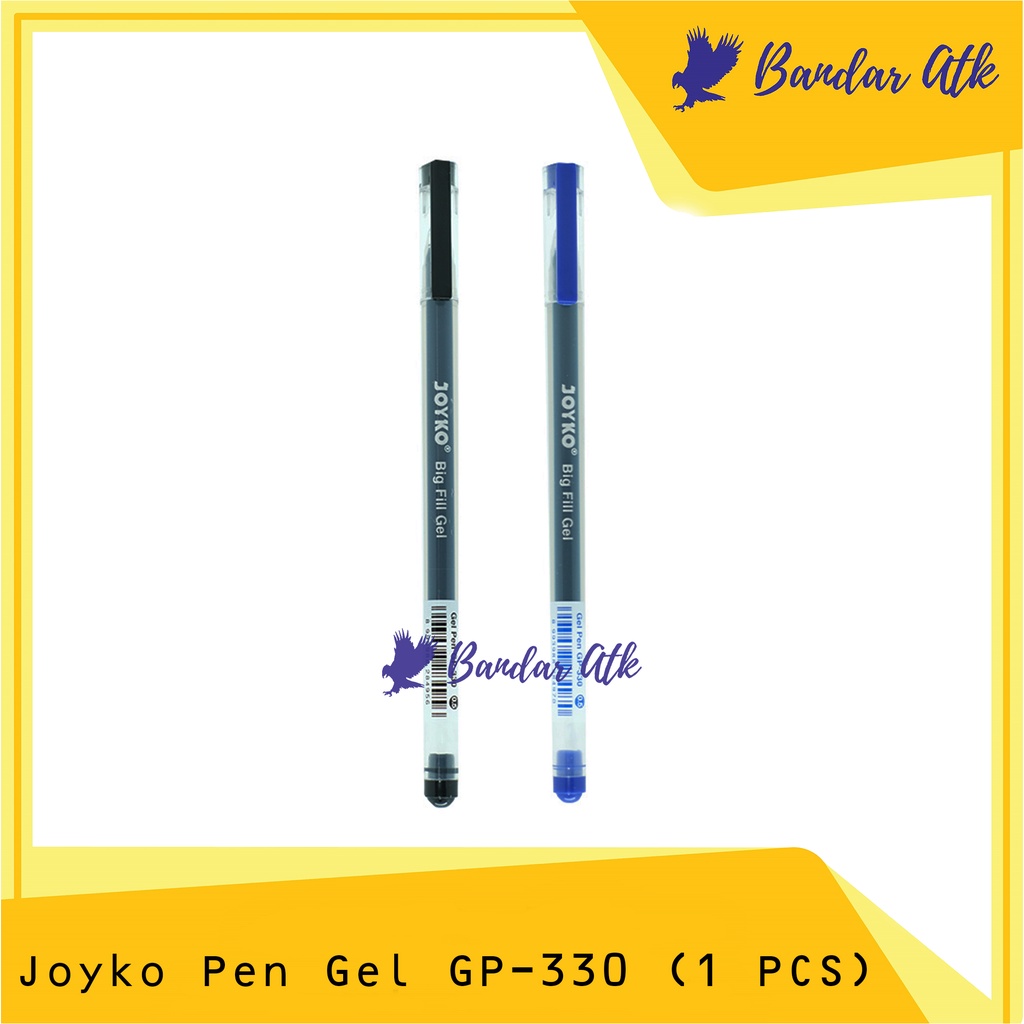 

JOYKO Gel Pen Pulpen Pena Jel Ballpoint GP-330 GP 330 0.5 mm [3 PCS]