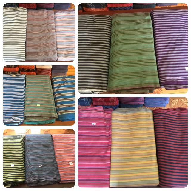 Kain Tenun Lurik Jepara/ Kain Tenun Garis Garis Jepara