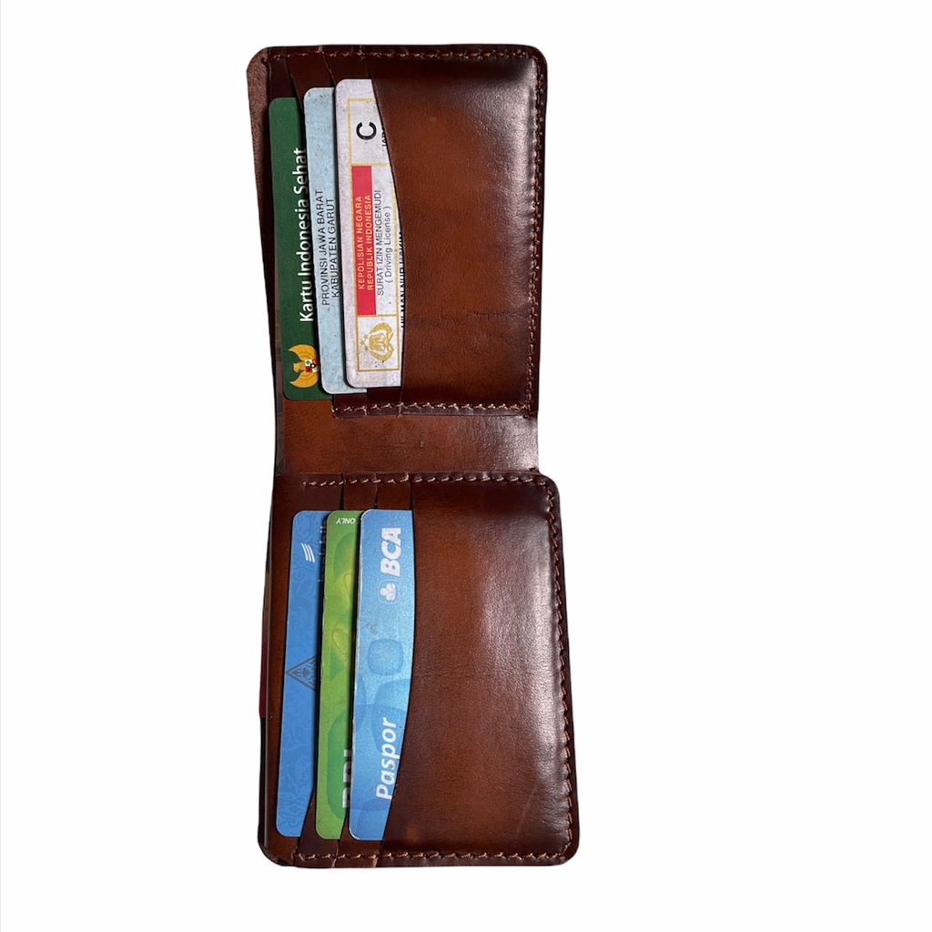 Jayuwan SSR Dompet Pria Full Kulit Asli Bifold Eksklusif