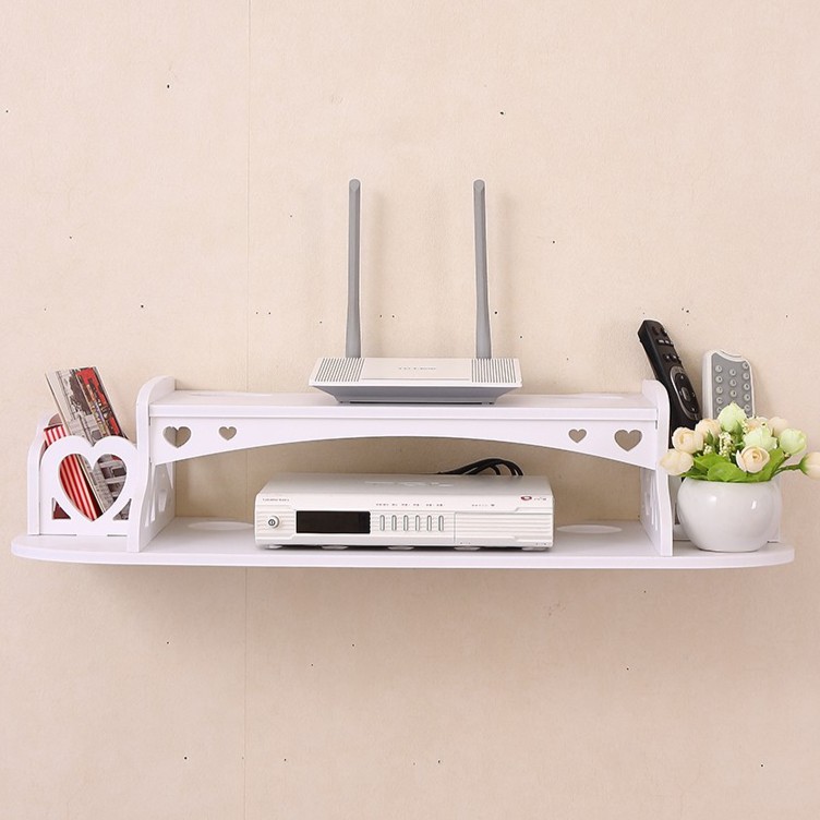 Multifunction Floating Rack / Rak Dinding serbaguna / Rak Susun / Rak Modem