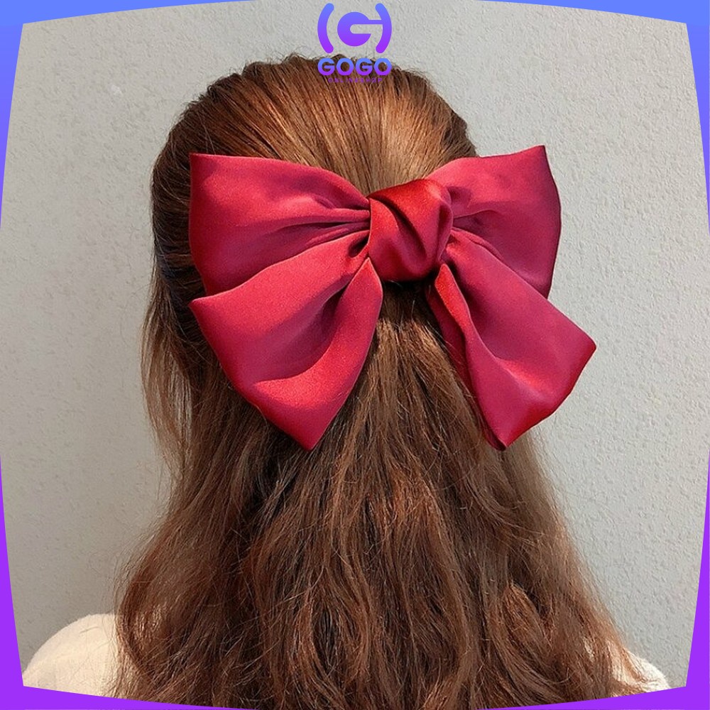 GOGO-C160 Ikat Rambut Pita Besar Kuncir Rambut Hairband Aksesoris Wanita Kunciran Rambut Korea Style