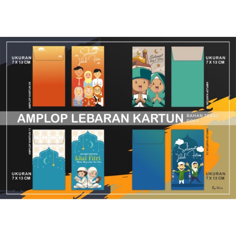 

AMPLOP LEBARAN MURAH LUCU MOTIF ANAK