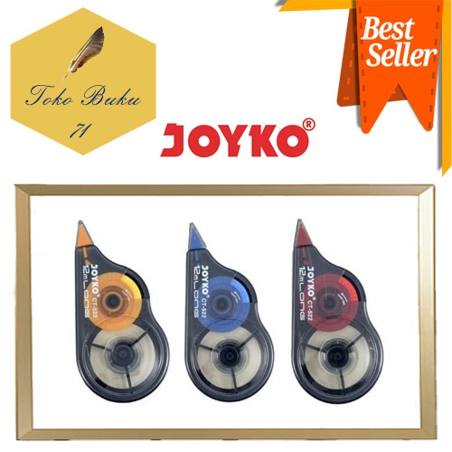 

CORRECTION TAPE JOYKO CT 522 / TIP EX / TIPE X KERTAS CT-522 12m